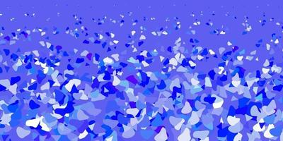 Light blue vector backdrop with chaotic shapes.