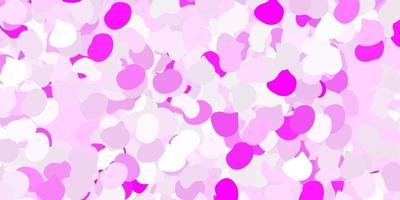 Light purple vector template with abstract forms.