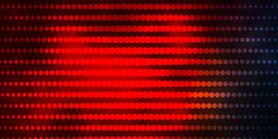 Dark Blue, Red vector template with circles.