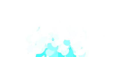 Light pink, blue vector template with abstract forms.