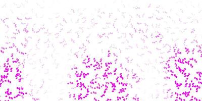 Light pink vector pattern with abstract shapes.