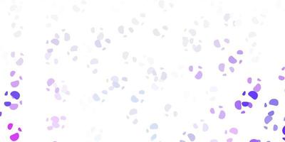 Light purple vector background with random forms.