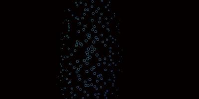 Dark Blue, Green vector template with circles.