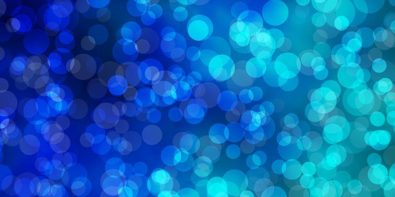 Light Blue, Red vector background with spots.