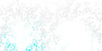 Light pink, blue vector background with random forms.
