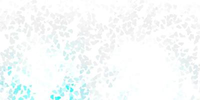 Light pink, blue vector background with random forms.