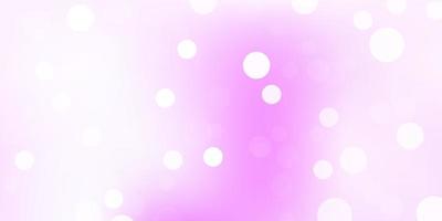 Light purple vector background with spots.