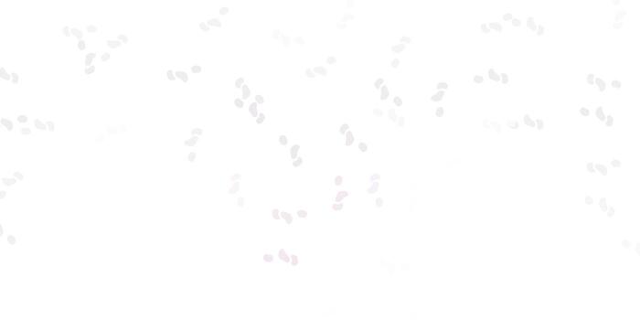 Light pink, yellow vector background with random forms.