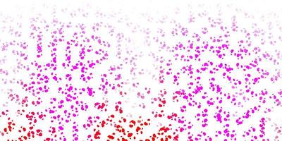 Light pink vector backdrop with chaotic shapes.
