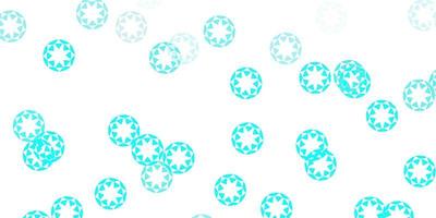 Light blue, green vector backdrop with dots.