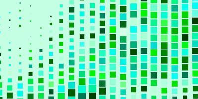 Light Blue, Green vector texture in rectangular style.