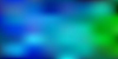 Light blue, green vector blur backdrop.