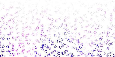 Light purple vector texture with memphis shapes.