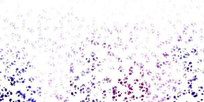 Light purple vector background with random forms.