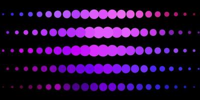 Dark Blue, Red vector template with circles.