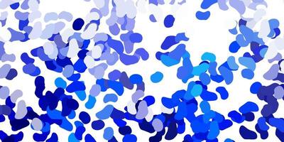 Light blue vector backdrop with chaotic shapes.