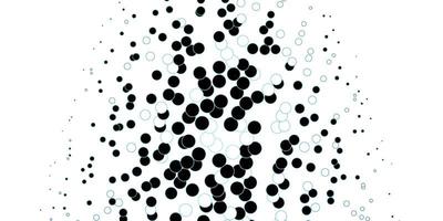 Dark Blue, Green vector backdrop with dots.