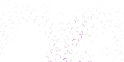 Light purple vector pattern with abstract shapes.