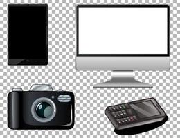 Set of gadgets isolated vector
