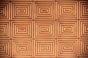 Geometric wood pattern photo