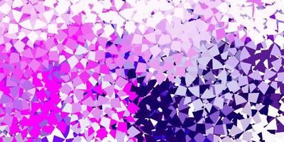 Light blue, red vector texture with triangular style.