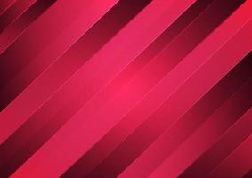 Abstract geometric diagonal red gradient background. vector