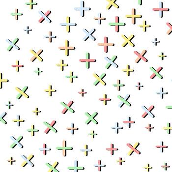 patrón geométrico en colores pastel abstracto sobre fondo blanco. vector