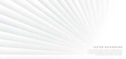 Abstract banner diagonal white perspective background. vector