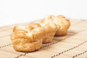 Loaf of bread on the table photo