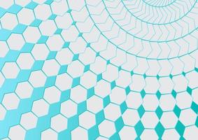 Abstract Hexagon Shapes Background vector