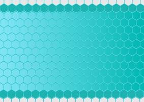 Modern Hexagon Background. Blue Hexagonal Background for Business Presentation. vector