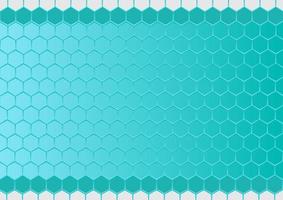 Fondo hexagonal moderno. Fondo hexagonal azul para presentación de negocios. vector