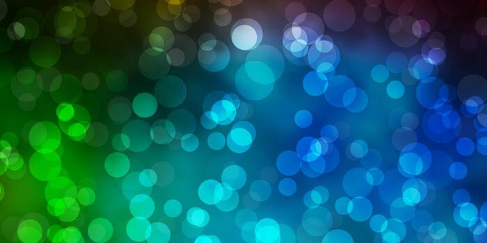 Light Blue, Red vector texture with disks.