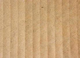 Close-up of brown ridged paper for texture or background photo