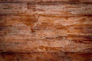 Brown wood plank wall for background photo