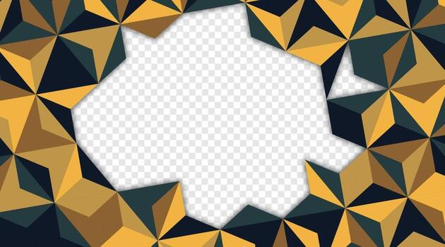 triangle geometric abstract background. vector design with triangle shape. 3d illustration . empty space for text