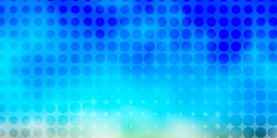 Light Blue, Yellow vector template with circles.