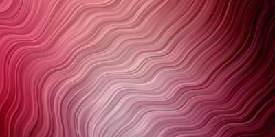 Dark Purple, Pink vector background with bent lines.