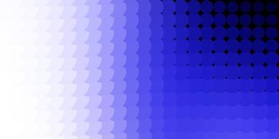 Light Purple vector backdrop with circles.