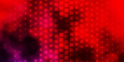 Light Pink, Red vector background with rectangles.