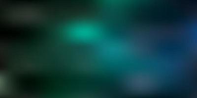 Dark green vector abstract blur texture.