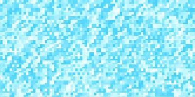 textura de vector azul claro en estilo rectangular.