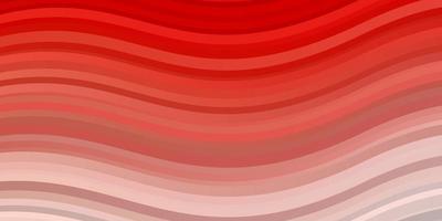 Light Red vector layout with curves.