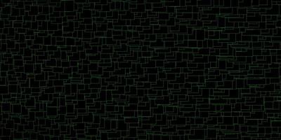 Dark Green vector background in polygonal style.