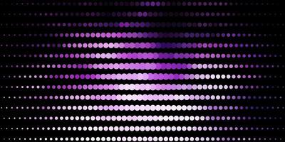 Light Purple vector backdrop with circles.