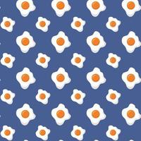 Breakfast cooking pattern background vector