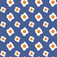 Breakfast cooking pattern background vector