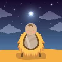 Epiphany of Jesus vector