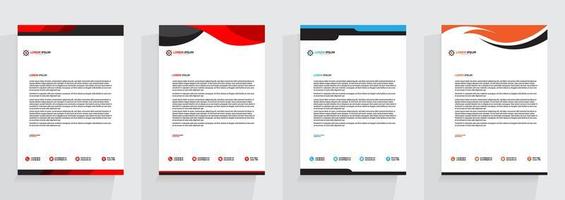 Professional Letterhead Template Set