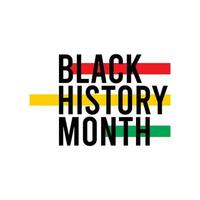 Black History Month Celebration Vector Template Design Illustration